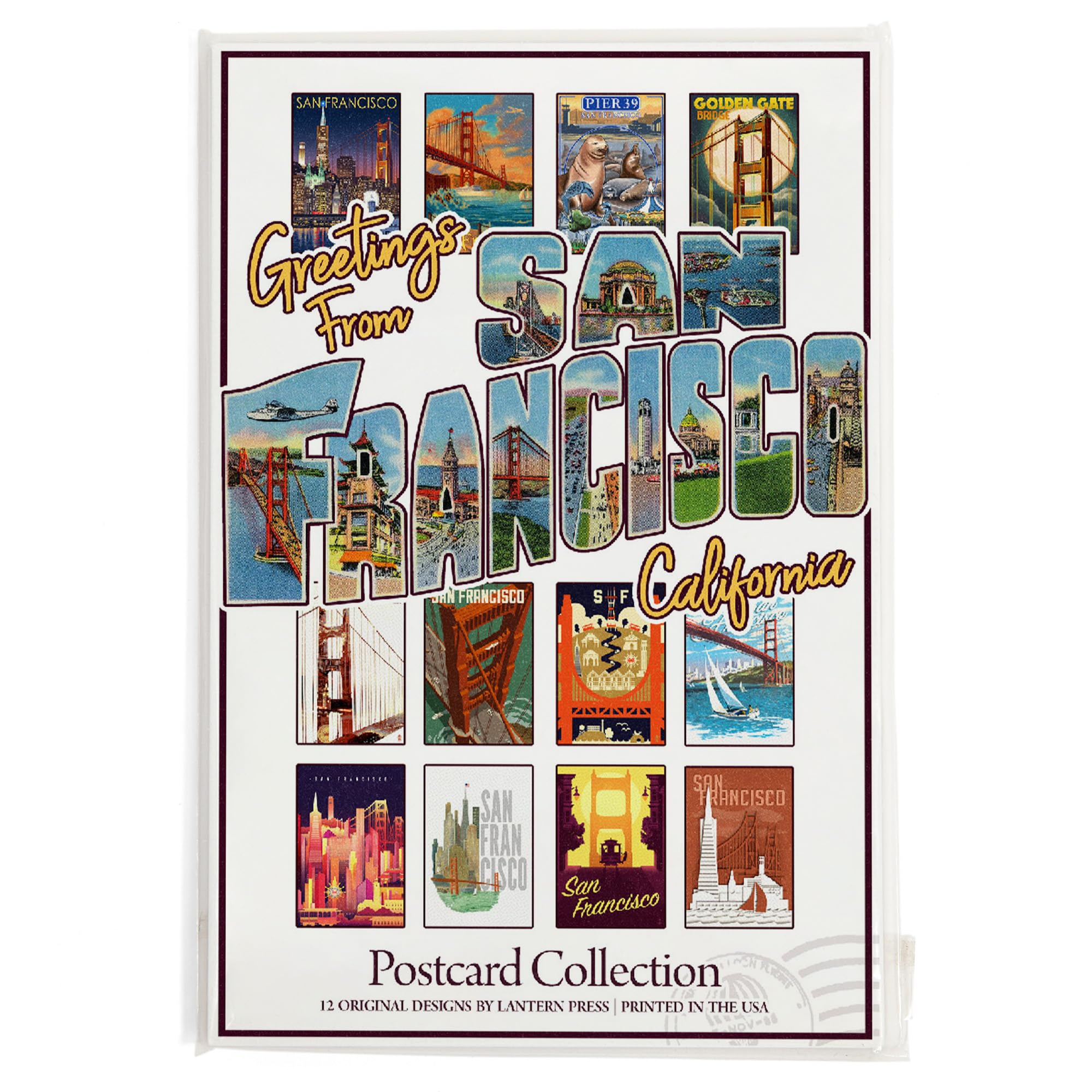 Amazon | Lantern Press サンフランシスコ ポストカードコレクション